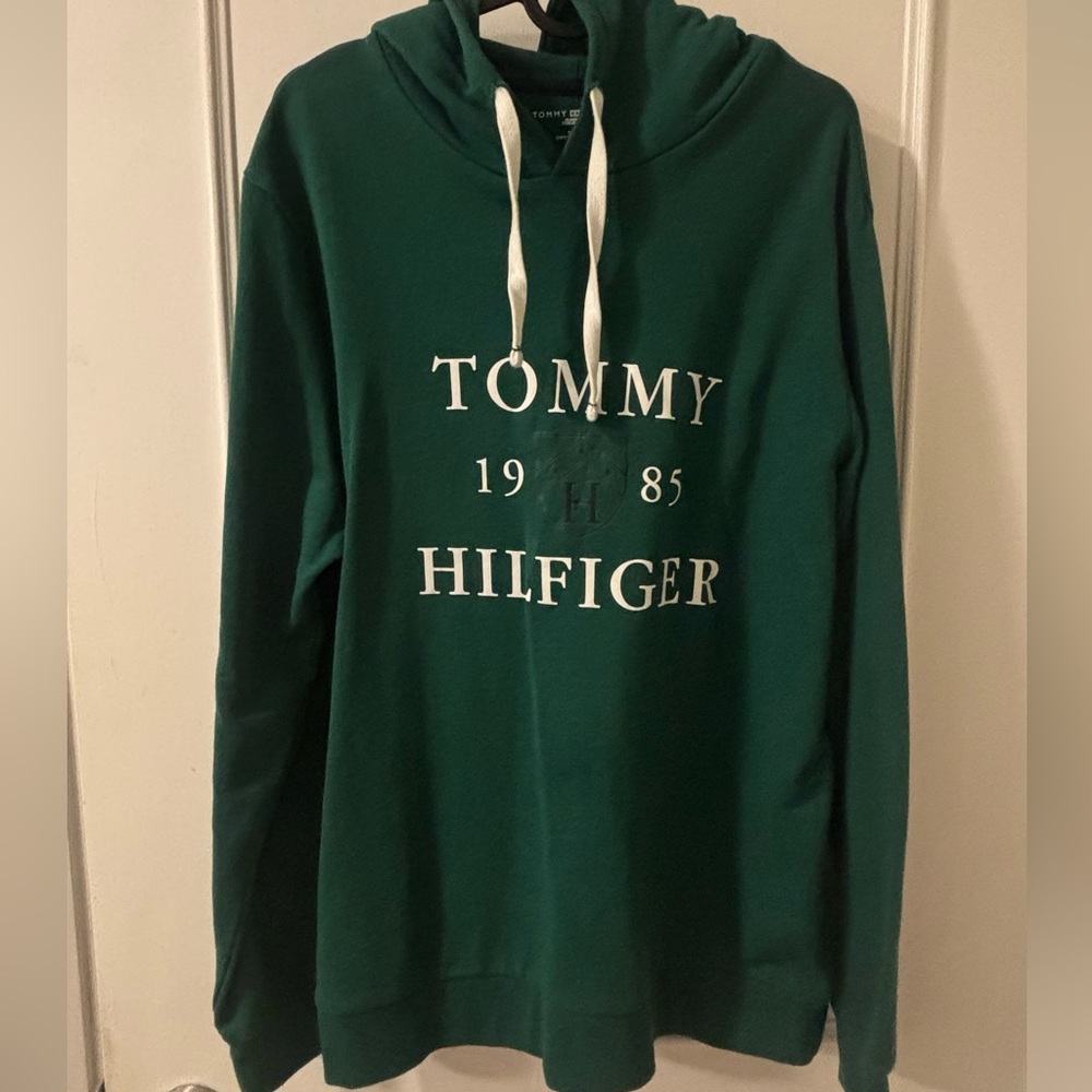 Tommy Hilfiger Forest Green Pullover